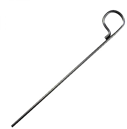 Linxor - Lot de 10 pitons Fixes Gazon en INOX 29 cm