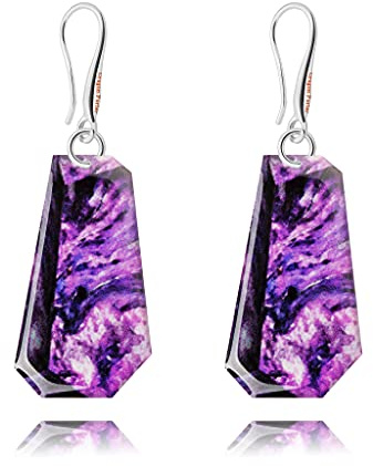 Pendientes Colgantes Elegantes Geométrico Inspiración en Piedras Semipreciosas; Joyería para Mujer