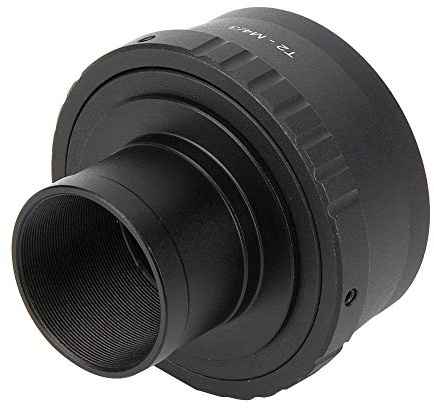 Dioche Telescope Adapter Ring, T2-M4/3 Metal 1.25 inch Telescope Mount Adapter Ring to for M4/3 Camera