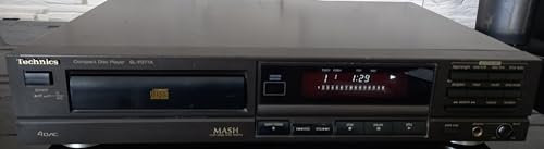 Technics SL-P277A - Lettore CD - Nero - Uscita cuffie (regolabile), 4DAC, MP3, WMA, WAV, AAC, ALAC - 3,5 mm - 2 canali - per casa
