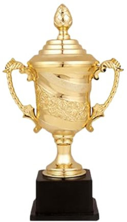 SWAYVES Premio D'Oro Trofeo Trofeo Coppa Ufficio Ricompensa Partecipazione Apprezzamento Cerimonia Di Premiazione Calcio Football League Match Trofeo/18.5Cm