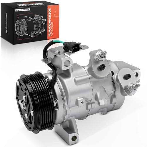 Frankberg Compressore dell'aria condizionata con frizione Compatibile con Fiesta VII HF HJ Tourneo Courier B460 MPV Ecosport KA+ FK UK Transit Courier B460 H1BH19D629CA, con l'olio preconfezionato | Compatibile con: Transit Courier B460 Box/MPV, Tourneo Courier B460 MPV, KA+ FK UK, Transit Courier B460 MPV, Fiesta VII Van