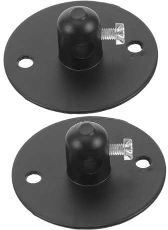 BUGUUYO 2 Piezas Sujetacables para Techo con Fijación Antitirones Conector Resistente para Lámparas Colgantes Instalación Sencilla para Uso Doméstico y Comercial Color Negro