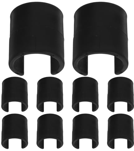 GATHINESS Pinzas de Plástico Abs para Mástiles de Banderines de Esquina, 10 Unidades, Clips para Entrenamiento de Fútbol y Marcaje de Campo, Accesorios Deportivos para Banderines de Corner,