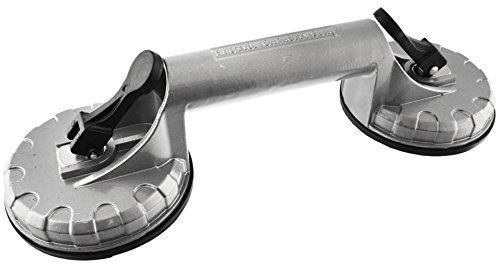 AB Tools Aluminium Double Suction Lifter Pad Glass Window Mirror Metal Dent Puller TE344
