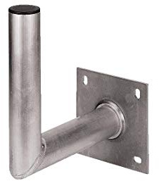 Hama SAT-Halter aus Aluminium, 25 cm Wandabstand
