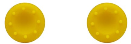 ALCXAZS 2 pezzi Gamepad Thumbstick Protector Covers Joystick Caps Controller di gioco Sostituzione di parti ricambio per One, Giallo