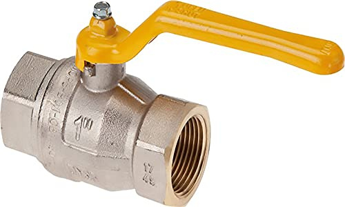 Kugelhähne DVGW geprüft (PN 5 / MOP 5), EN 331, bis 50 bar, Druckluft Wasser Gas Ventile Kugelhahn (Standard: Rp 3/8)