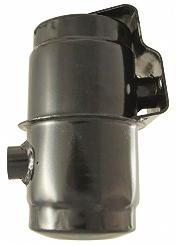 Ama Auspuff kompatibel Lombardini 5462.089 für Traktoren und landwirtschaftliche Maschinen, Flansch mit 2 Löchern, Achsabstand 54 mm, Höhe 160 mm, Durchmesser Anschluss 26 mm, hergestellt in Italien