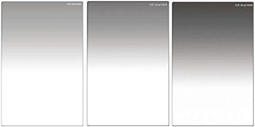 ICE 100mm x 150mm Soft Grad ND Set of 3 Filters ND2 ND4 ND8 Filter Neutral Density 3 Stop Optical Glass ND GND Hard Plastic Clamshell Cases