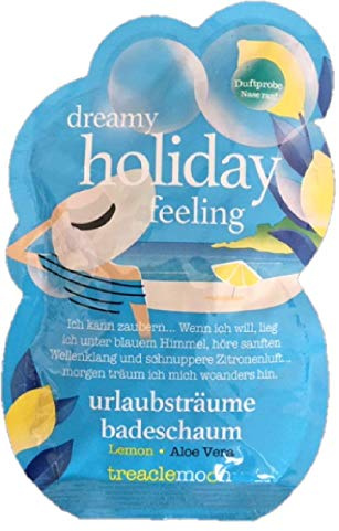 Treaclemoon Badeschaum 80 g - Holiday Feeling - Dermatologisch besttigt - Mit natrlichen Extrakten und len - Vegane Formel - Schtzt vor Trockenheit und Spannungsgefhl