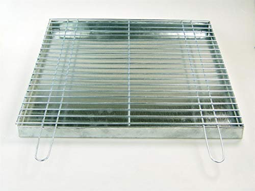 BitWa asklåda med grillgaller 4 mm 70 x 60 cm i en uppsättning grillkamin
