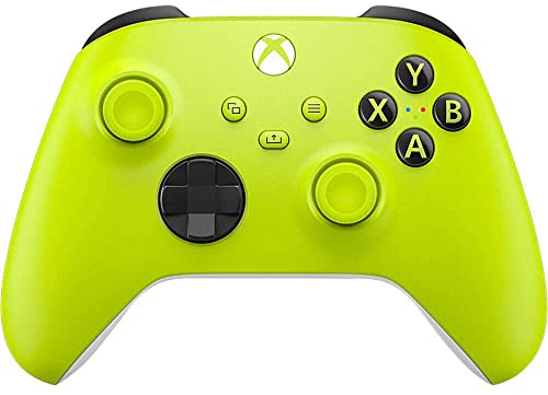 Xbox Wireless Gaming Controller | Electric Volt | Console, PC, & Android | Textured Grip | Wireless, Bluetooth, USB-C Connectivity