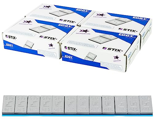 Stix Balanseringsvikter för Alufälg 60g 12x5g – 200 st Pulverlackerade | Självhäftande balanseringsvikter för aluminiumfälgar. Pulverlackerad yta, 12 segment per vikt, totalt 200 stycken.