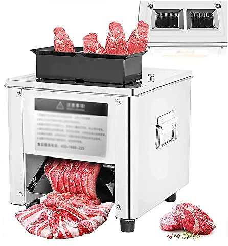 Taglierina Multifunzionale Commerciale della Carne, Taglierina Dell'alimento Inossidabile 2-10Inch, Adatta per Pollo di Manzo del Supermercato della Cucina,2.5 inch