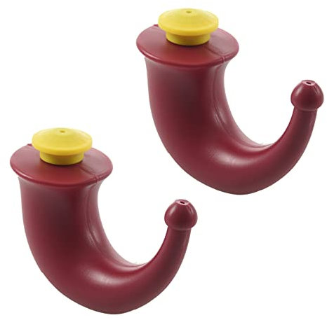 KVSERT Yoga Nasenwaschsystem für Nasennebenhöhlen, 200 ml, 2 Stück