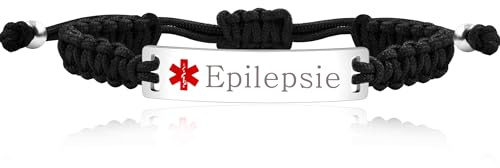 Uloveido Personalisierte gravierte Name Medical Identity Armband für Frauen oder Männer Y3944