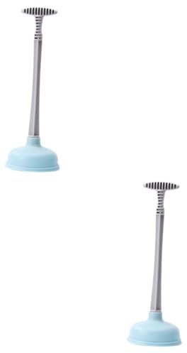 Ciieeo 2 Pz Sbloccare Il WC Stantuffo per Lavello Stantuffo per Scopino Pistone della Vasca da Bagno Stantuffo Pulito Intasato Domestico Barile di Plastica Bambino Gomma da Cancellare