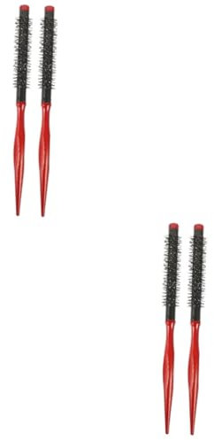 FRCOLOR 4stücke Runde -haarbürste Mit Anti- Für Ergonomischer Griff Für Mit Dickem Und Dünnem Haar Leicht Und Tragbar Verbesserung Haartextur