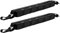 Wiltec 2X Barre portatutto per Auto, Barre morbide Portapacchi universali, capacità 75 kg, per Surf, Kayak, Sci