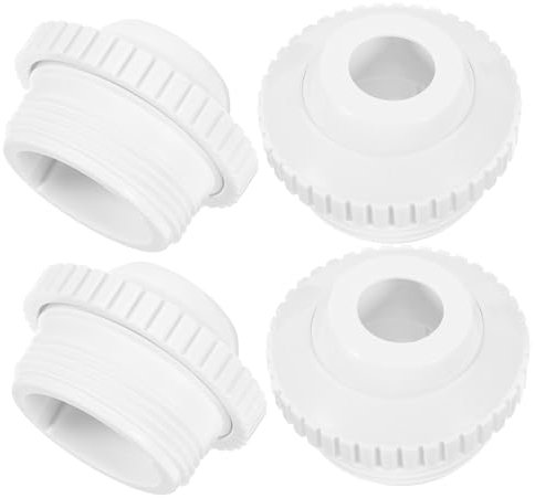 SUPVOX 4pièces Buse Refoulement Piscine Plastique Embout Massage Spa Rotatif Accessoire Étanche Léger Et Résistant pour Sortie Eau Piscine