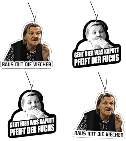 4× Duftanhänger Auto, Duftbaum Auto Karinritter, Auto Lufterfrischer, Lustiger Duftbaum Auto, Duftanhänger Auto Personalisiert
