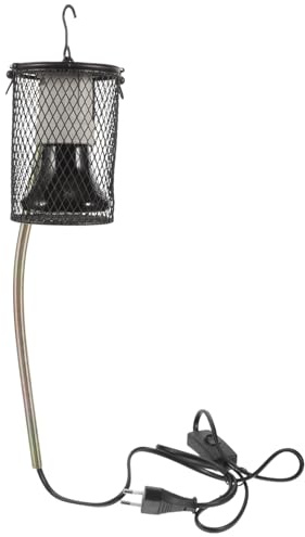 Toyvian Lampe Chauffante Céramique Pour Reptiles Oiseaux Avec -jour Chauffage Pour Terrarium Tortue Lézard Serpent