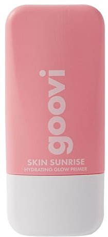 GOOVI Skin Sunrise Primer – Crema idratante viso con effetto bagliore – per pelle brillante e trucco di lunga durata – 28 ml