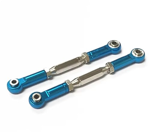 Compatible With Traxxas For Slash 4X4 Aluminum Steering Turnbuckle Toe Link Camber Linkage 85Mm-97Mm M3 Assembled Rod Ends Hollow Balls RC Car Linkage