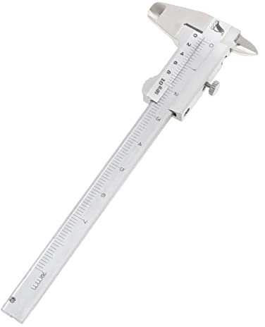JINGYAN Calibri a corsoio Mini Vernier Caliper Guage Pocket Stainless Hardened Metric Machinist