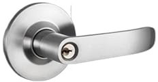 Serrure de porte à bille for chambre à coucher, salle de bains intérieure, serrure à bille à l'ancienne, poignée ronde de maison, serrure à bille(Steel color70mm-2 lock tongues)