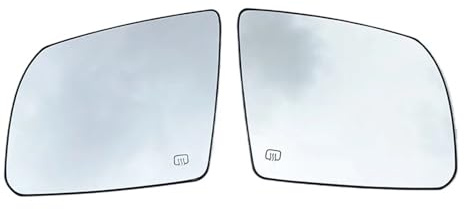 Vetro Specchio Retrovisore Per Toyota Per Tundra Per Sequoia 2007-2020 Retrovisore Sostituire Sinistra/Destra Riscaldata Auto Specchio Laterale Di Vetro(2PCS Left and Right)