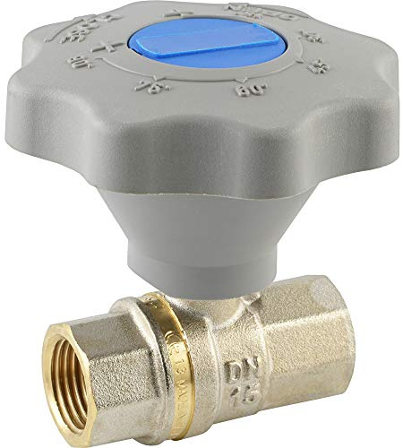 Fittingteile - Sanftschluss Kugelhähne DVGW geprüft Trinkwasser Luft Öl Gas Ventile (Gewindegröße: Rp 1/2)