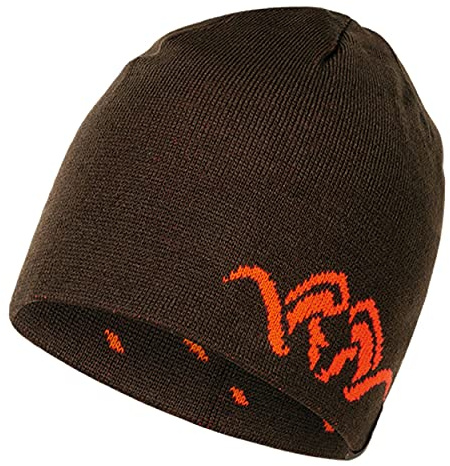 Blaser Wendbare Beanie Argali - Kappe für die Jagd - Jagdmütze One Size - Bequeme Mütze für Jäger, Farbe:Braun