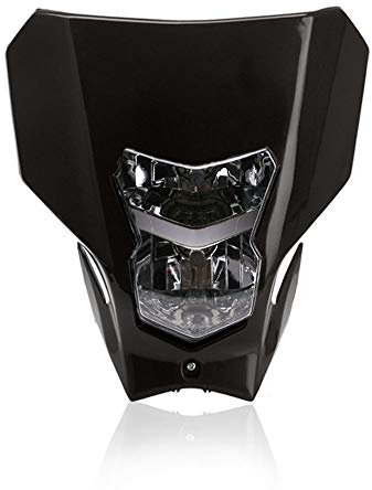 RUSWEST 12V 35W Universell Motorrad Scheinwerfer Halogen Lampe für CRF450L CRF450XR 2019 2020