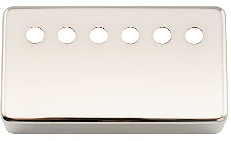 Musiclily Pro 49,2mm Neusilber Legierung Gitarre Humbucker Abdeckung Humbucker Pickup Cover für American E-Gitarre, Nickel | Für amerikanische E-Gitarren