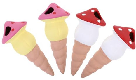 Cabilock 4piezas Esfera De Riego Automático para Plantas De Herramientas Cerámicas para Autorriego para Plantas De Interior y Exterior Proporciona Hidratación Continua y Fácil De Usar