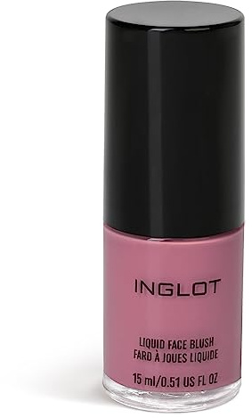INGLOT Fard Viso Liquido 96 Rosa 15 ml | Si mescola facilmente per un colore naturale e sano; senza alcool; adatto a tutti i tipi di pelle