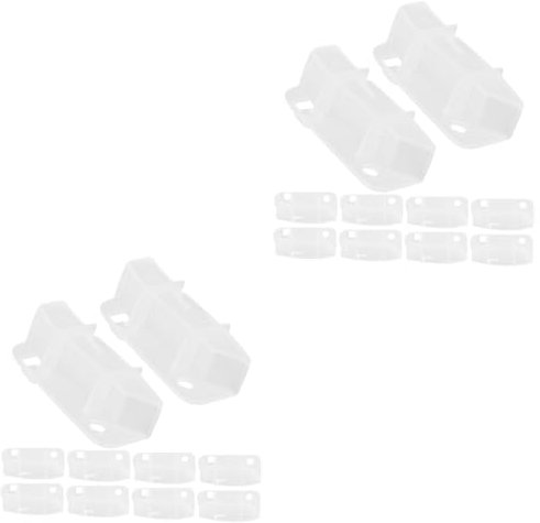 Hemobllo 200stücke Deckenlampen Befestigung Clips Transparente Rotierende Kunststoffklemmen Langlebig Installieren Für Verschiedene Lampenschirme Geeignet Vielseitig Einsetzbar