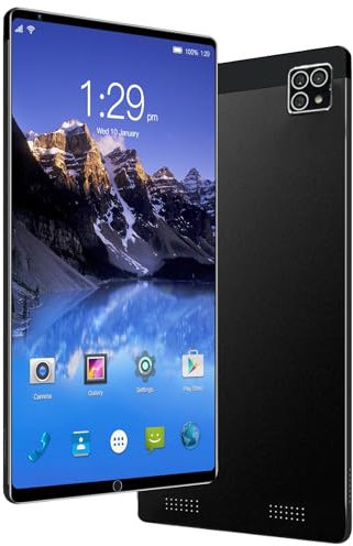 Cosas Gratis Moda Caliente 8 Pulgadas 1+16G Android 9.1 Sim Phone Pad Tablet PC Phablet Tab iPad Compatible with iPad Pro Reacondicionado (Black, One Size)