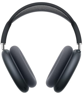 Apple AirPods Max Wireless Over-Ear Headphones, Pro-Level Active Noise Cancellation, Transparency Mode, Personalized Spatial Audio, USB-C Charging, Bluetooth Headphones for iPhone - Midnight