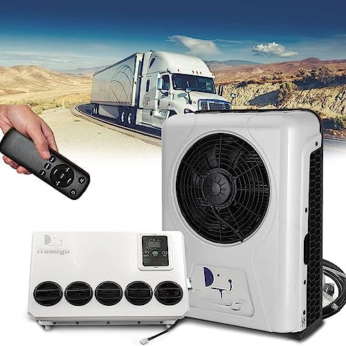Climatiseur de toit pour camping-car Climatiseur mobile 12 V, climatiseur de toit pour camion électrique, climatiseur, unité de climatisation pour camping-car, refroidissement uniquement, po