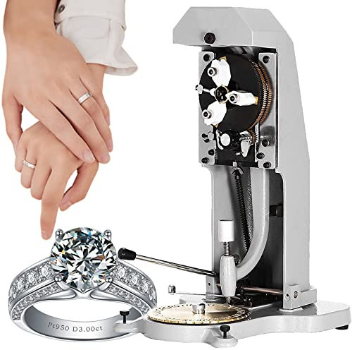 Jewelry Making Kit,Inside Ring Engraving Machine,Professional Double Sided Ring Engraver,1.5mm-2.0mm Standard Letter Block for Rings Jewellery Making Engraving