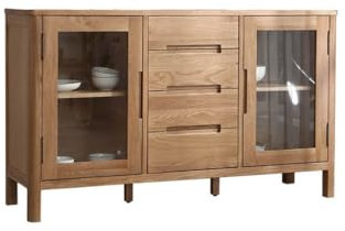 MANAFEEL Bufetera Aparador de Comedor de Estilo japonés, Mueble for Restaurante, vinoteca, Sala de Estar, Mueble de té, Mueble de Almacenamiento for Cocina y hogar
