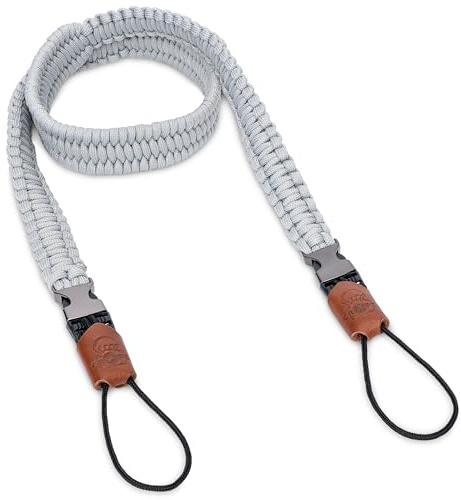 C-Rope Kameragurt THE TRAVELER, handgeflochten, Schnellverschluss, Paracord
