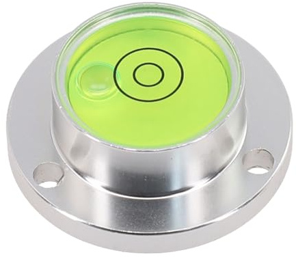 Honseadek Mini niveau à bulle horizontal avec tige en fibre de carbone pour mesurer 30 x 20 x 11 mm, outil de niveau à bride, compatible avec les balances électroniques (vert)