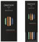Caran d'Ache 0361.414 Les Crayons de la Maison Lot de 4 crayons à papier parfumés HB Argenté