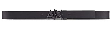 Armani Exchange Herren Everyday Logo Belt Gürtel (1er Pack)