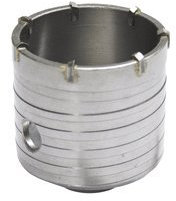 CAROTATRICE 80 MM FRESA A TAZZA PER TRAPANO A PERCUSSIONE valex PERFORATORE