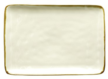 Thun Rose & Tulipani - Vassoio Rettangolare 27x19 cm Concerto Avorio